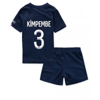 Dres Paris Saint-Germain Presnel Kimpembe #3 Domaci za djecu 2022-23 Kratak Rukav (+ kratke hlače)